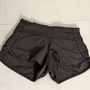Lululemon XS lowrise running shorts